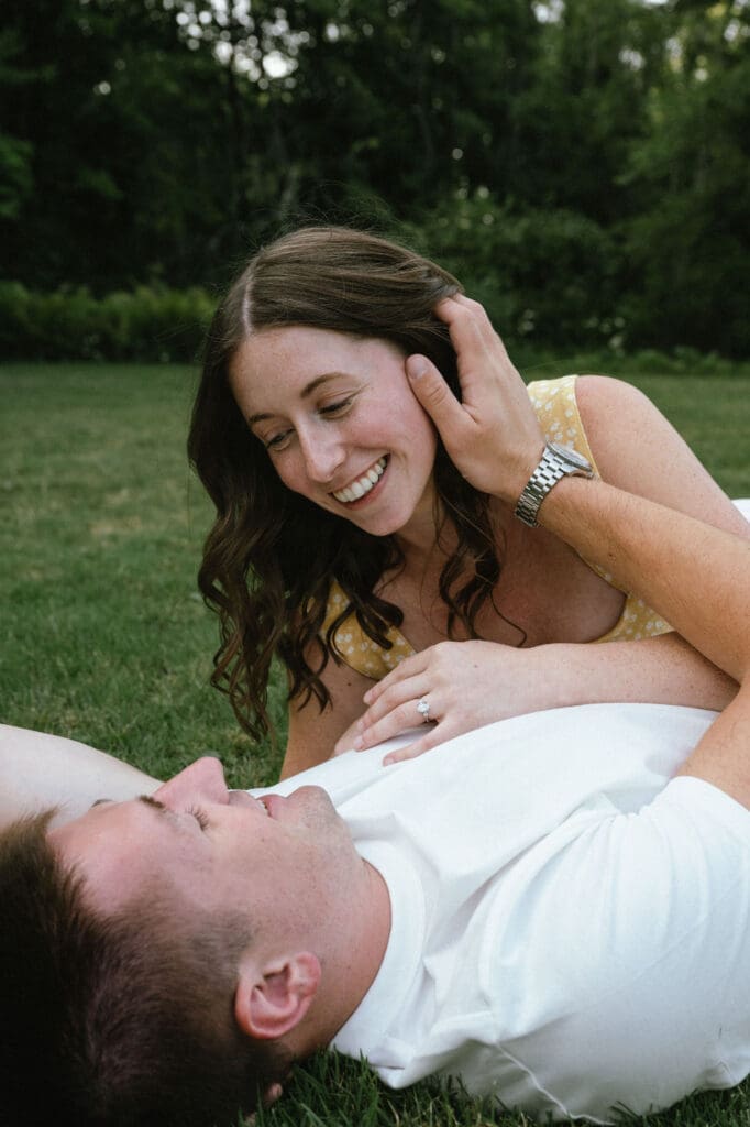 Engagement session at Cranbrook House and Gardens